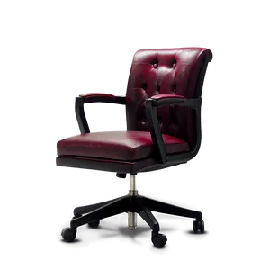 Red Office Chair Png Cuj4 PNG image