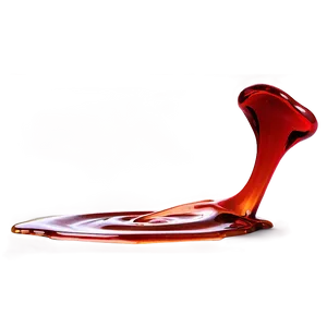 Red Oil Splash PNG 50