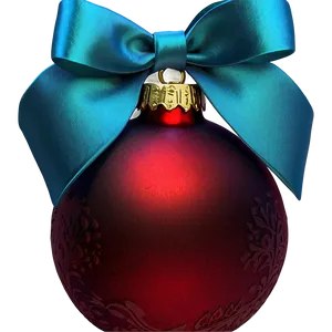 Red Ornament Border PNG 32