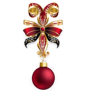 Red Ornament Design PNG Eio37 PNG
