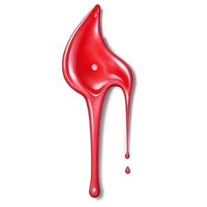 Red Paint Droplet Splatter Png 06262024 PNG image