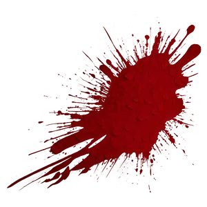 Red Paint Splatter Png 05062024 PNG image