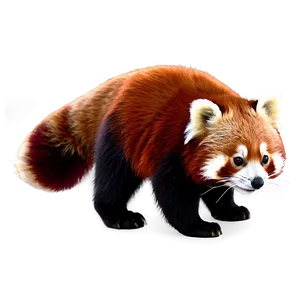 Red Panda Tail PNG 06242024 PNG