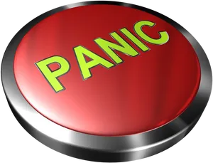 Red Panic Button PNG