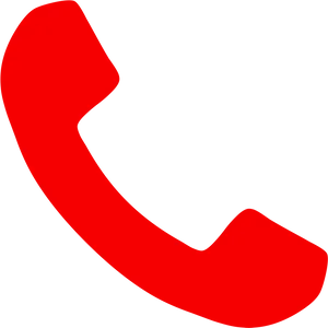 Red Phone Icon PNG image