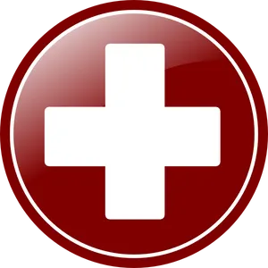 Red Plus Sign Icon PNG