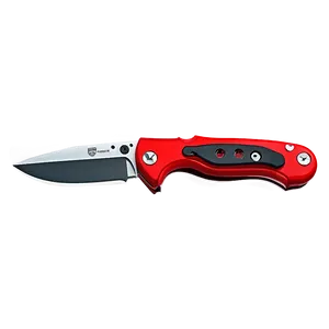 Red Pocket Knife PNG Xwh