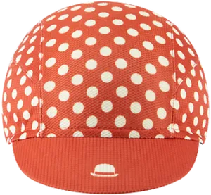 Red Polka Dot Cap PNG