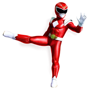 Red Power Ranger Spd Png 06292024 PNG image