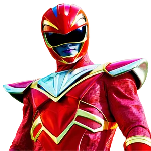 Red Power Ranger Zeo Png 63 PNG image