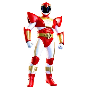 Red Power Ranger Zeo Png Rlp PNG image