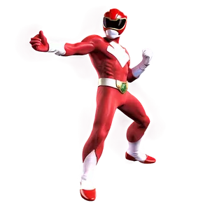 Red Ranger Cosmic Clash PNG Rvq
