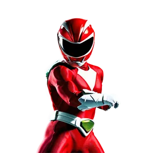 Red Ranger In Battle Mode PNG 06292024 PNG