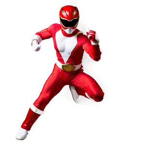 Red Ranger In Mid-attack PNG 92 PNG