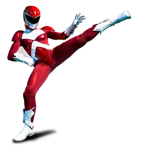 Red Ranger Legacy Pose PNG 57 PNG