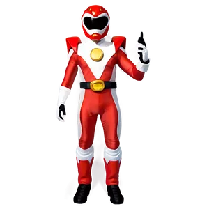 Red Ranger Space Patrol Png Iah43 PNG image