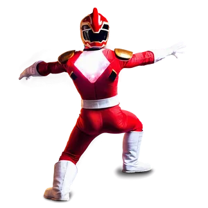 Red Ranger Ultimate Power-up PNG Rja