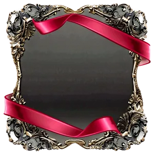 Red Ribbon Frame Png Nfb PNG image