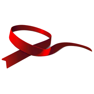 Red Ribbon Heart Png 05252024 PNG image