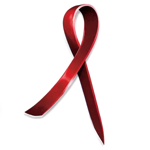 Red Ribbon Swirl Png 20 PNG image