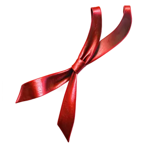 Red Ribbon Tie Png 05252024 PNG image