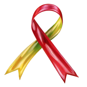 Red Ribbon Wave Png Ekw25 PNG image