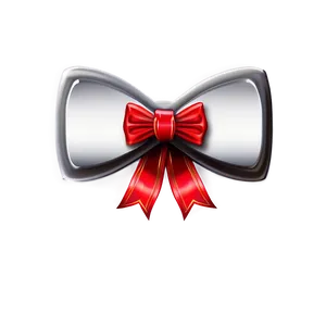 Red Ribbon With Bow Tie Png Xuj PNG image