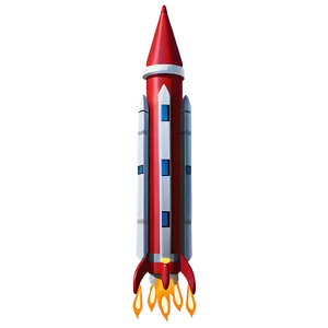 Red Rocket Png Kps37 PNG image