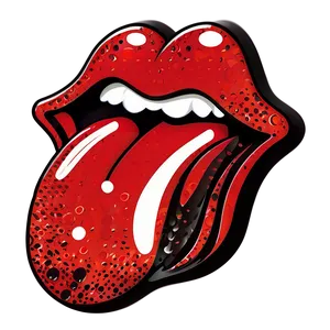 Red Rolling Stones Tongue Symbol Png 16 PNG image