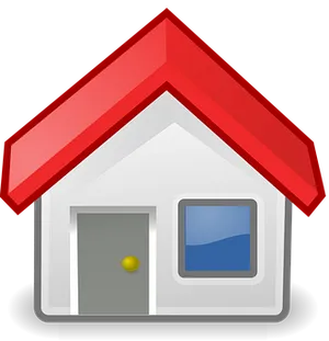 Red Roofed House Emoji