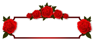 Red Rose Banner Design