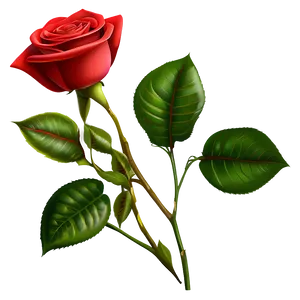 Red Rose Bouquet PNG 2