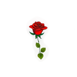 Red Rose Emblem PNG 34