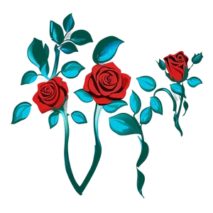 Red Rose Emblem PNG 89