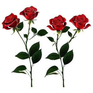 Red Rose Glow PNG Cml96 PNG