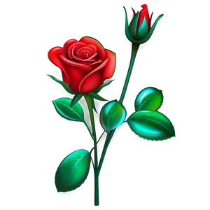 Red Rose Icon PNG 05242024
