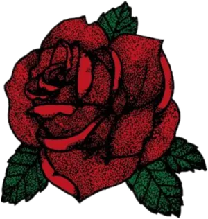 Red Rose Snapchat Sticker PNG image