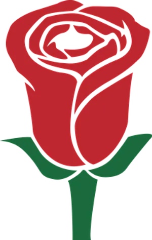Red Rose Vector Art