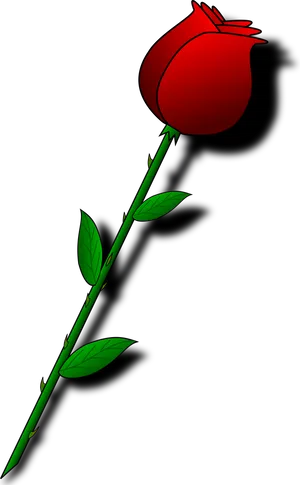 Red Rose Vector Art