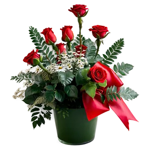 Red Roses Arrangement Png 16 PNG image