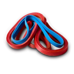 Red Rubber Bands Png 25 PNG image