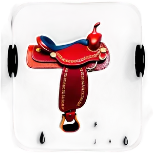 Red Saddle PNG 06292024