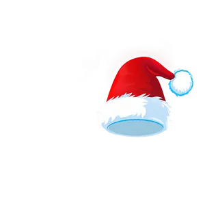 Red Santa Hat Cartoon Png 2 PNG image