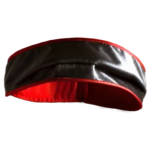 Red Satin Blindfold Png 06212024 PNG image