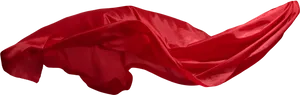 Red Satin Fabric Wave