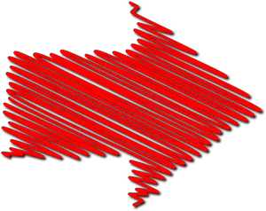 Red Scribbleon Black Background PNG image