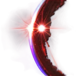 Red Shimmer Lens Flare PNG 36 PNG