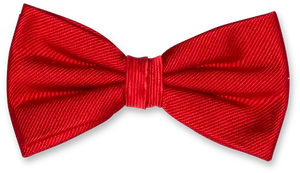 Red Silk Bow Tie PNG image