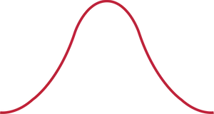 Red Sine Wave Graphon Blue Background PNG