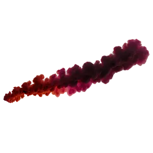 Red Smoke Trail Png 77 PNG image